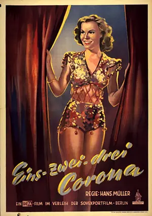 1-2-3 Corona - German Movie Poster (thumbnail)