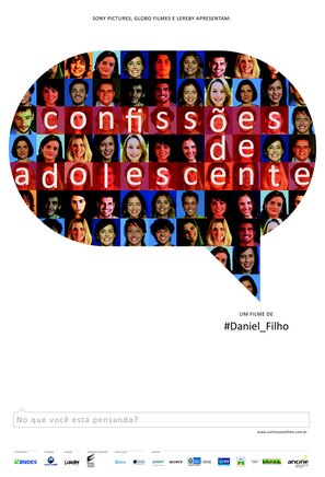 Confiss&otilde;es de Adolescente - Brazilian Movie Poster (thumbnail)