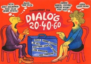 Dial&oacute;g 20-40-60 - Czech Movie Poster (thumbnail)