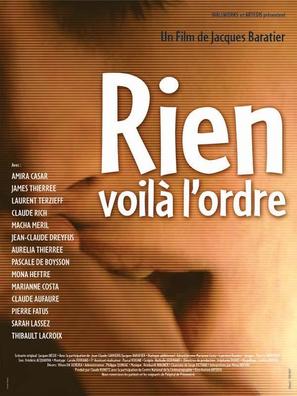 Rien, voil&Atilde;&nbsp; l&#039;ordre - French Movie Poster (thumbnail)