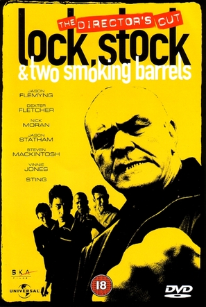 Lock Stock And Two Smoking Barrels - British DVD movie cover (thumbnail)