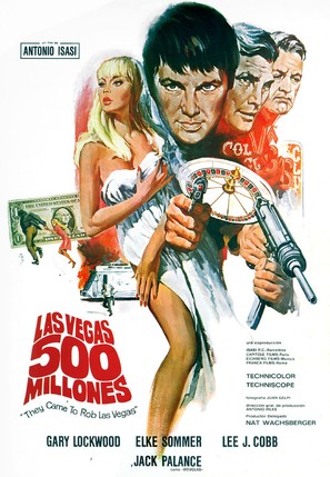 Las Vegas, 500 millones - Spanish Movie Poster (thumbnail)