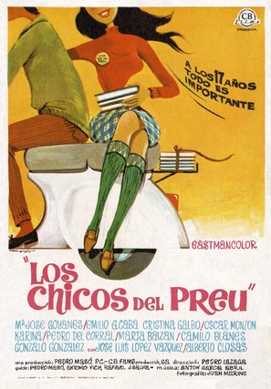 Los chicos del Preu - Spanish Movie Poster (thumbnail)