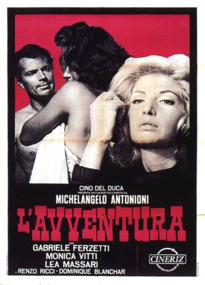 L&#039;avventura - Italian Movie Poster (thumbnail)