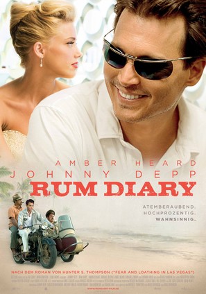 The Rum Diary - German Movie Poster (thumbnail)