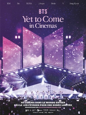 BTS: Yet to Come in Cinemas - French Movie Poster (thumbnail)