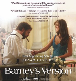 Barney&#039;s Version - For your consideration movie poster (thumbnail)