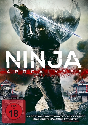 Ninja Apocalypse - German DVD movie cover (thumbnail)