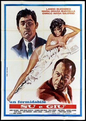 Su e gi&ugrave; - Italian Movie Poster (thumbnail)