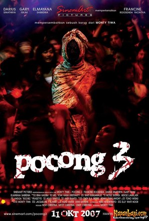 Pocong 3 - Indonesian Movie Poster (thumbnail)