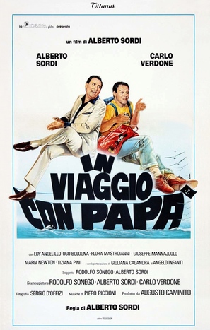 In viaggio con pap&agrave; - Italian Theatrical movie poster (thumbnail)