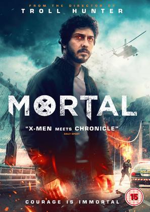 Mortal - British DVD movie cover (thumbnail)