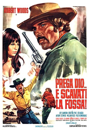 Prega Dio... e scavati la fossa! - Italian Movie Poster (thumbnail)