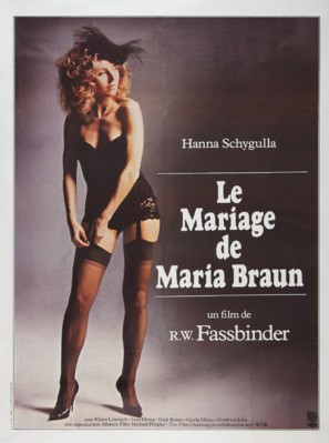 Die ehe der Maria Braun - French Movie Poster (thumbnail)