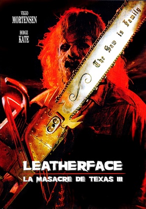 Leatherface: Texas Chainsaw Massacre III - Argentinian DVD movie cover (thumbnail)