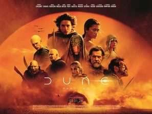 Dune: Part Two - British Movie Poster (thumbnail)