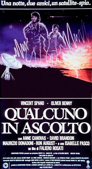 Qualcuno in ascolto - Italian Movie Poster (thumbnail)