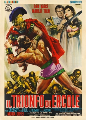 Il trionfo di Ercole - Italian Movie Poster (thumbnail)