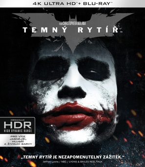 The Dark Knight - Czech Blu-Ray movie cover (thumbnail)