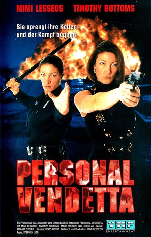 Personal Vendetta - German VHS movie cover (thumbnail)