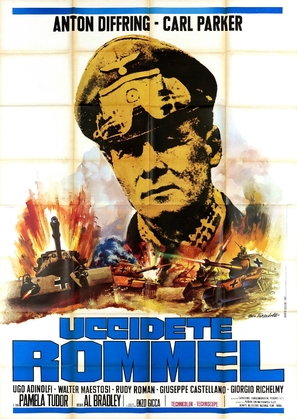 Uccidete Rommel - Italian Movie Poster (thumbnail)