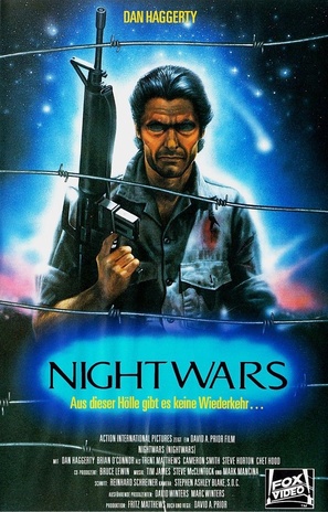 Night Wars - German VHS movie cover (thumbnail)