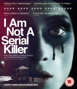 I Am Not a Serial Killer - British Blu-Ray movie cover (thumbnail)