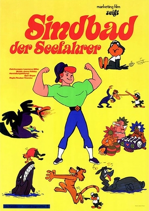 &quot;Sinbad Jr.&quot; - German Movie Poster (thumbnail)