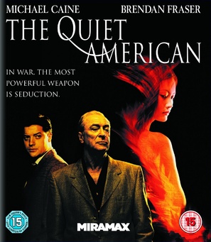 The Quiet American - British Blu-Ray movie cover (thumbnail)