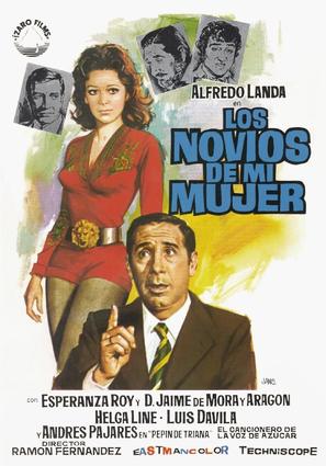 Los novios de mi mujer - Spanish Movie Poster (thumbnail)