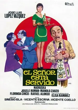 El señor está servido Poster