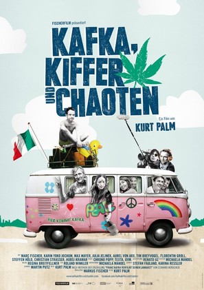 Kafka, Kiffer und Chaoten - Austrian Movie Poster (thumbnail)