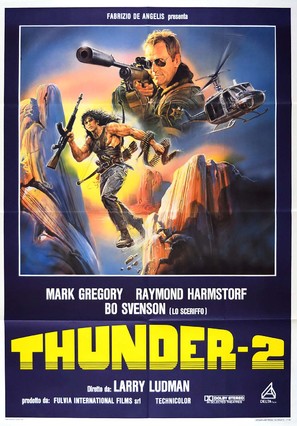 Thunder II - Italian Movie Poster (thumbnail)