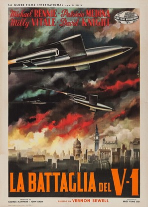 Battle of the V-1 - Italian Movie Poster (thumbnail)