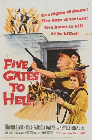 Five Gates to Hell - Movie Poster (thumbnail)