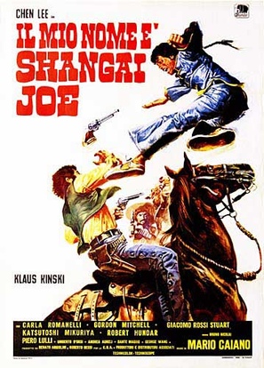Il mio nome &egrave; Shangai Joe - Italian Movie Poster (thumbnail)