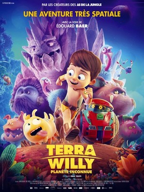 Terra Willy: La plan&egrave;te inconnue - French Movie Poster (thumbnail)