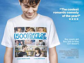 (500) Days of Summer - British Movie Poster (thumbnail)