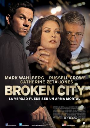 Broken City - Argentinian Movie Poster (thumbnail)