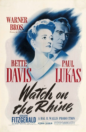 Watch on the Rhine - Movie Poster (thumbnail)