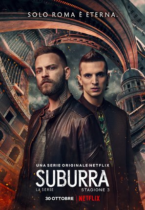 &quot;Suburra: la serie&quot; - Italian Movie Poster (thumbnail)