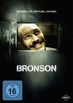 Bronson - German DVD movie cover (thumbnail)