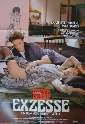 Egon Schiele - Exzesse - German Movie Poster (thumbnail)