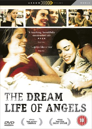 La vie r&ecirc;v&eacute;e des anges - British DVD movie cover (thumbnail)