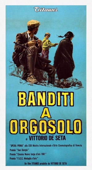 Banditi a Orgosolo - Italian Movie Poster (thumbnail)