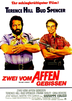 Dio perdona... Io no! - German Movie Poster (thumbnail)