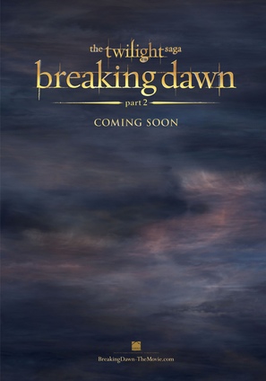 The Twilight Saga: Breaking Dawn - Part 2 - Teaser movie poster (thumbnail)