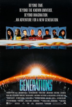 Star Trek: Generations - Movie Poster (thumbnail)