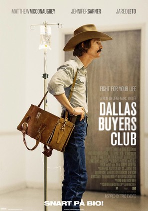 Dallas Buyers Club - Swedish Movie Poster (thumbnail)