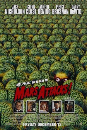 Mars Attacks! - Theatrical movie poster (thumbnail)
